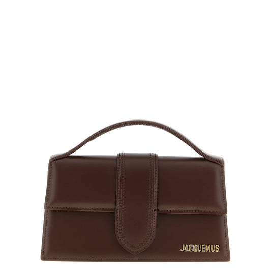 Jacquemus Brown Calfskin Handbag