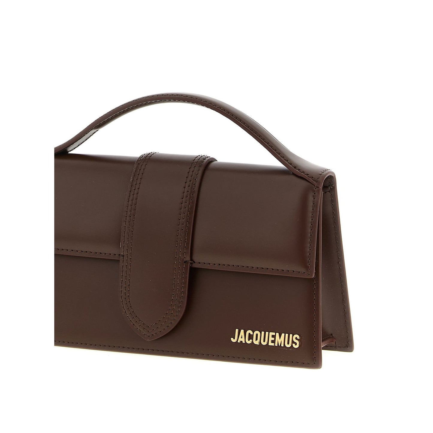 Jacquemus Brown Calfskin Handbag