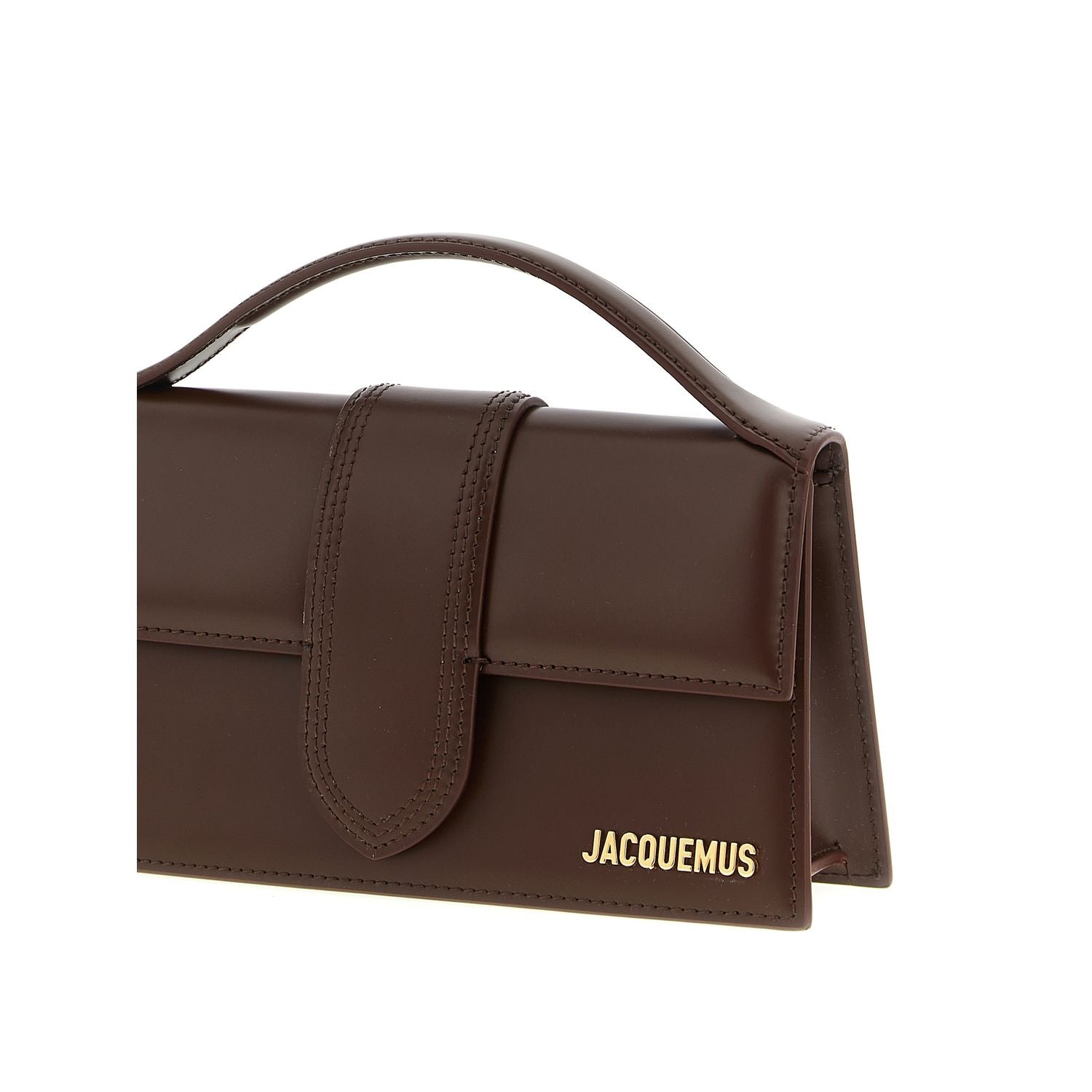Jacquemus Brown Calfskin Handbag