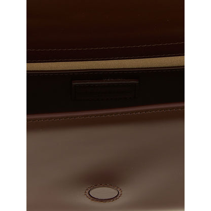Jacquemus Brown Calfskin Handbag
