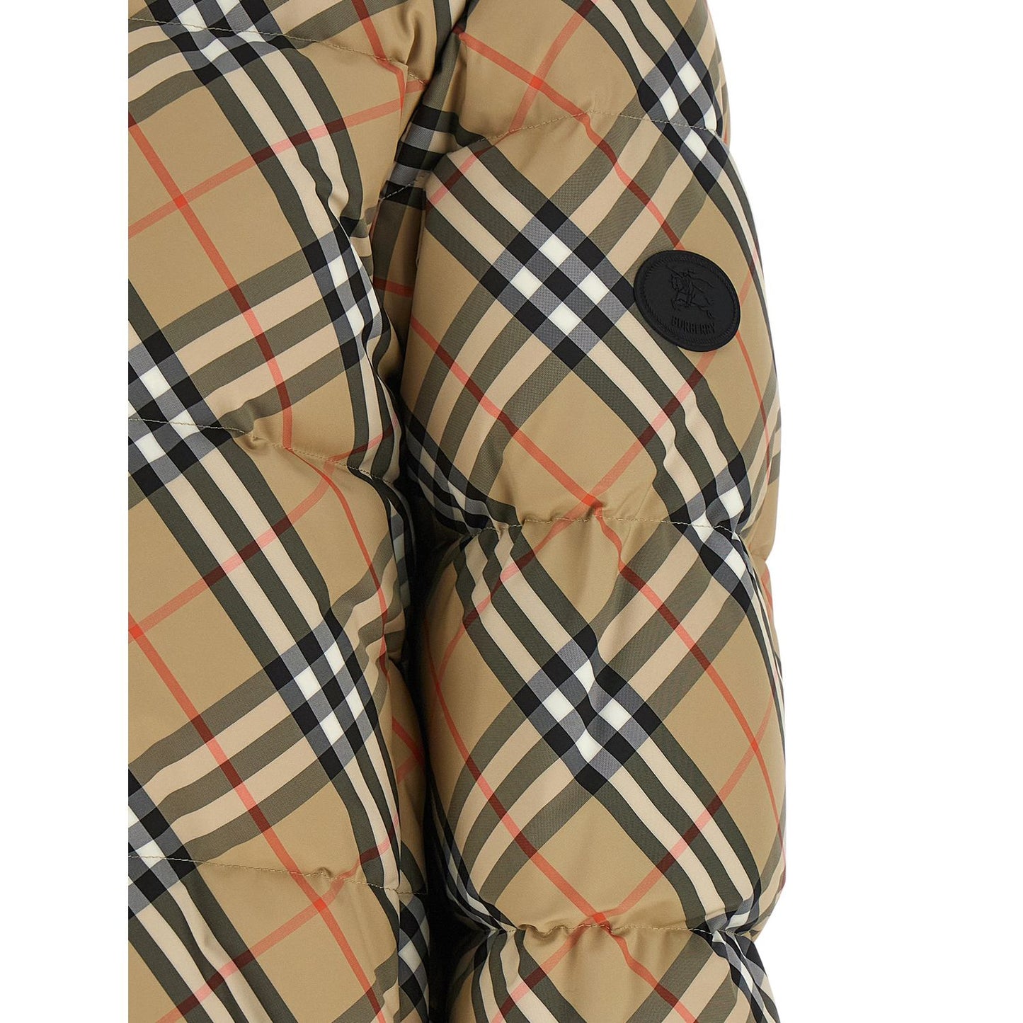Burberry Beige Polyester Full-Length Jacket