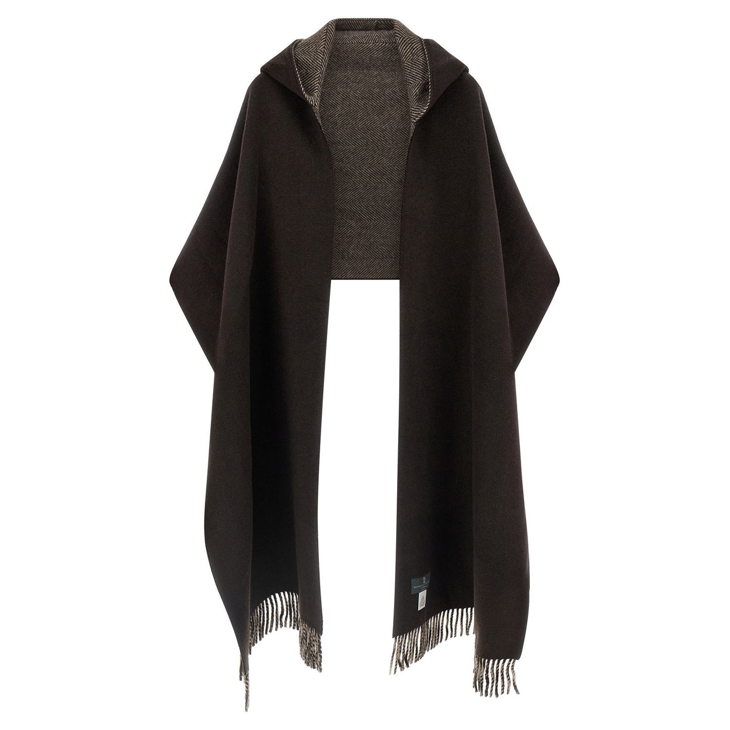 Brunello Cucinelli Brown Cashmere Scarf
