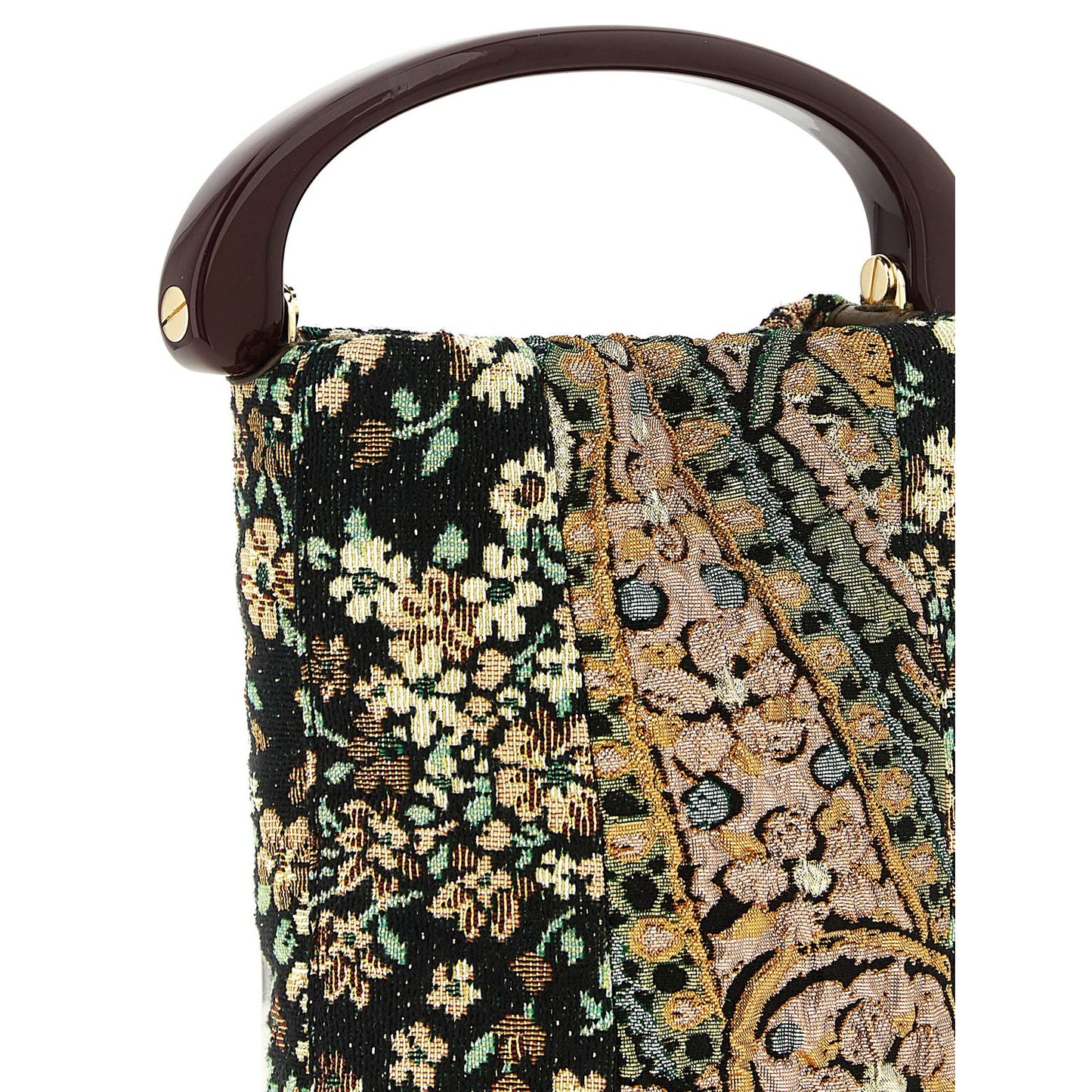 Dries Van Noten Multicolor Polyester Handbag