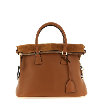 Maison Margiela Brown Calfskin Shoulder Bag