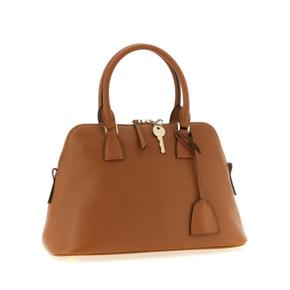 Maison Margiela Brown Calfskin Shoulder Bag