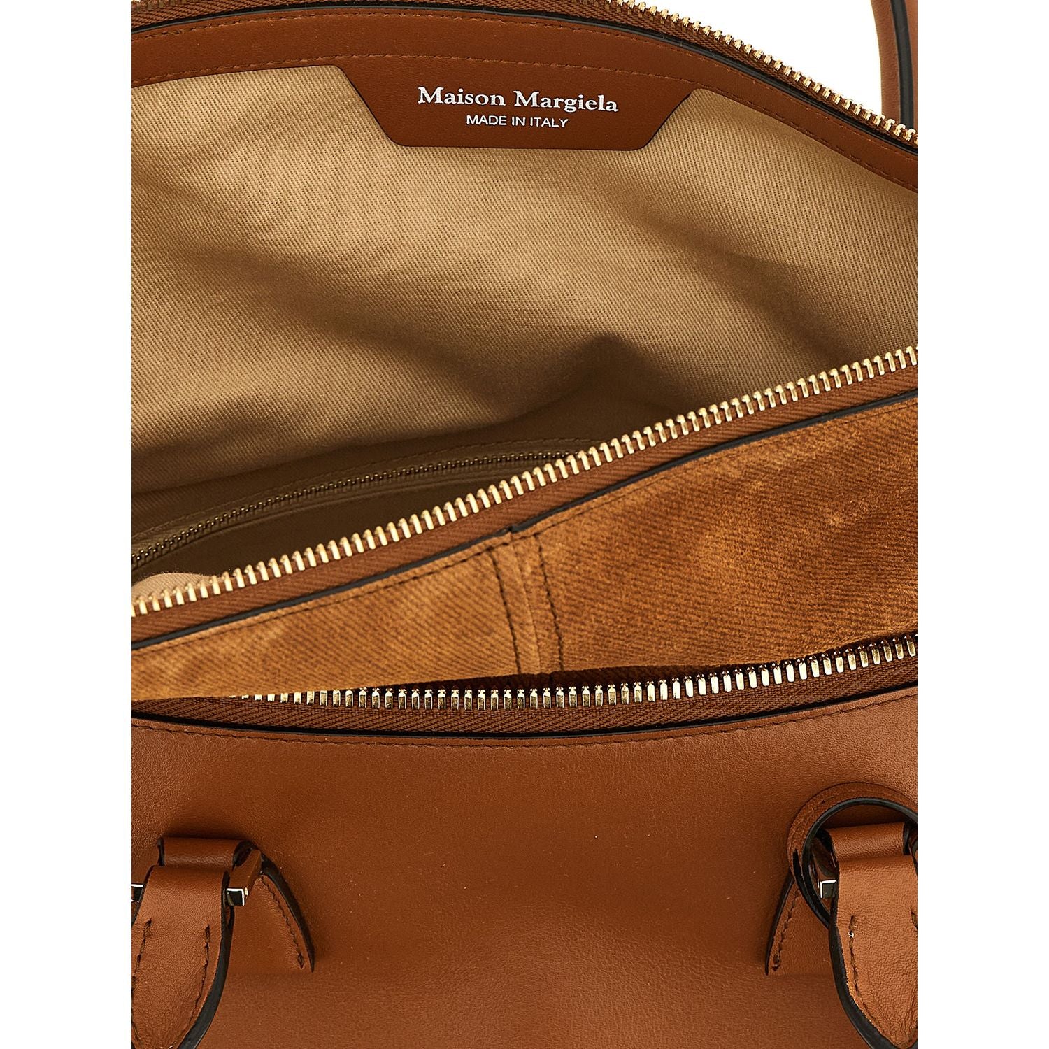 Maison Margiela Brown Calfskin Shoulder Bag