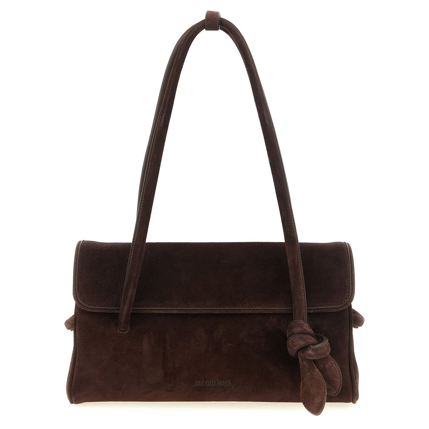 Jacquemus Brown Calfskin Shoulder Bag