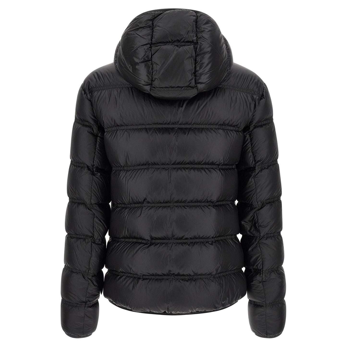 Moncler Black Polyamide Full-Length Jacket