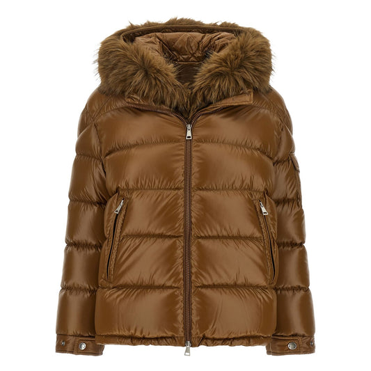 Moncler Brown Polyamide Full-Length Jacket