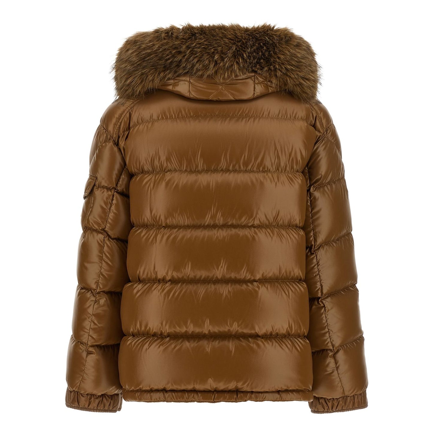 Moncler Brown Polyamide Full-Length Jacket