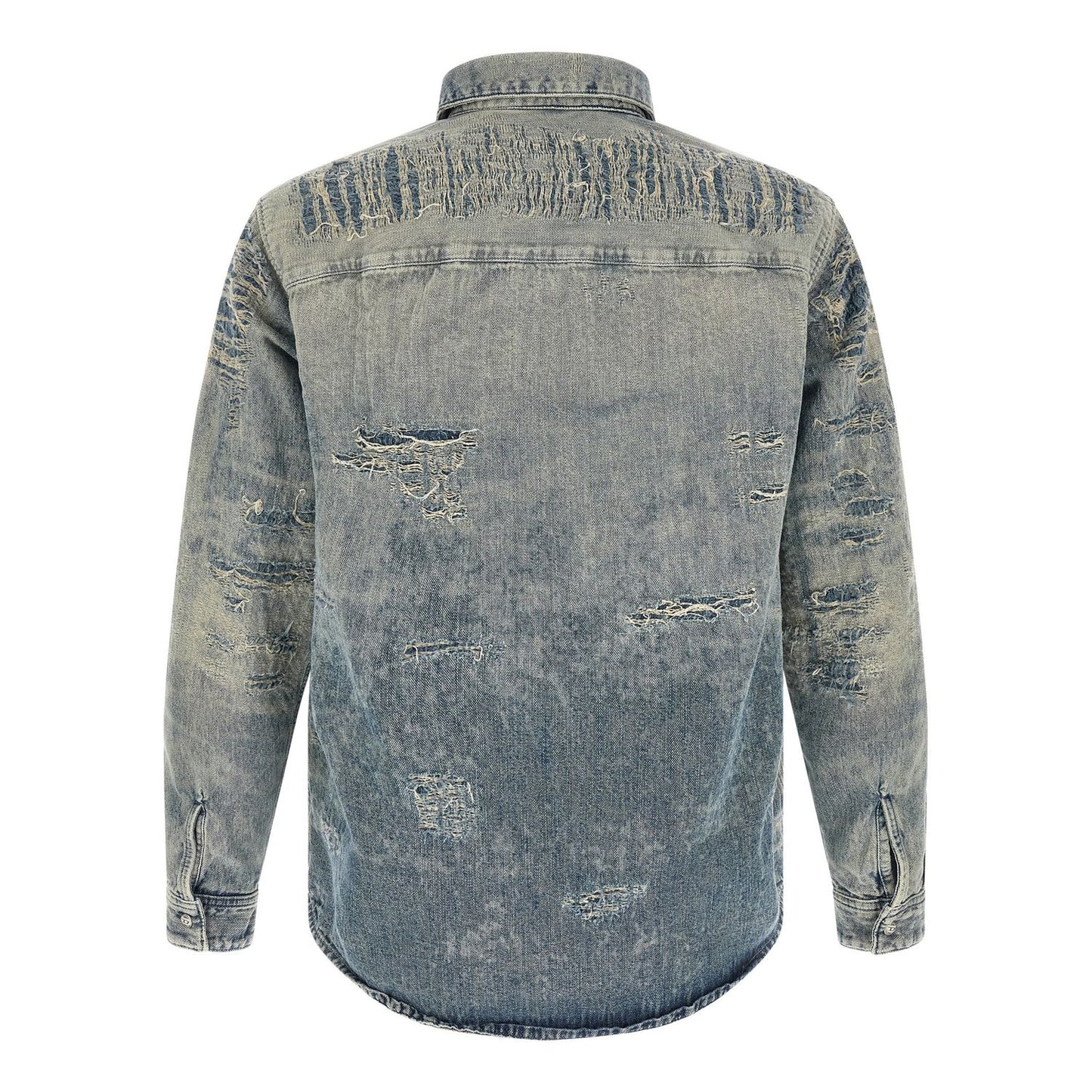Diesel Blue Cotton Blouse