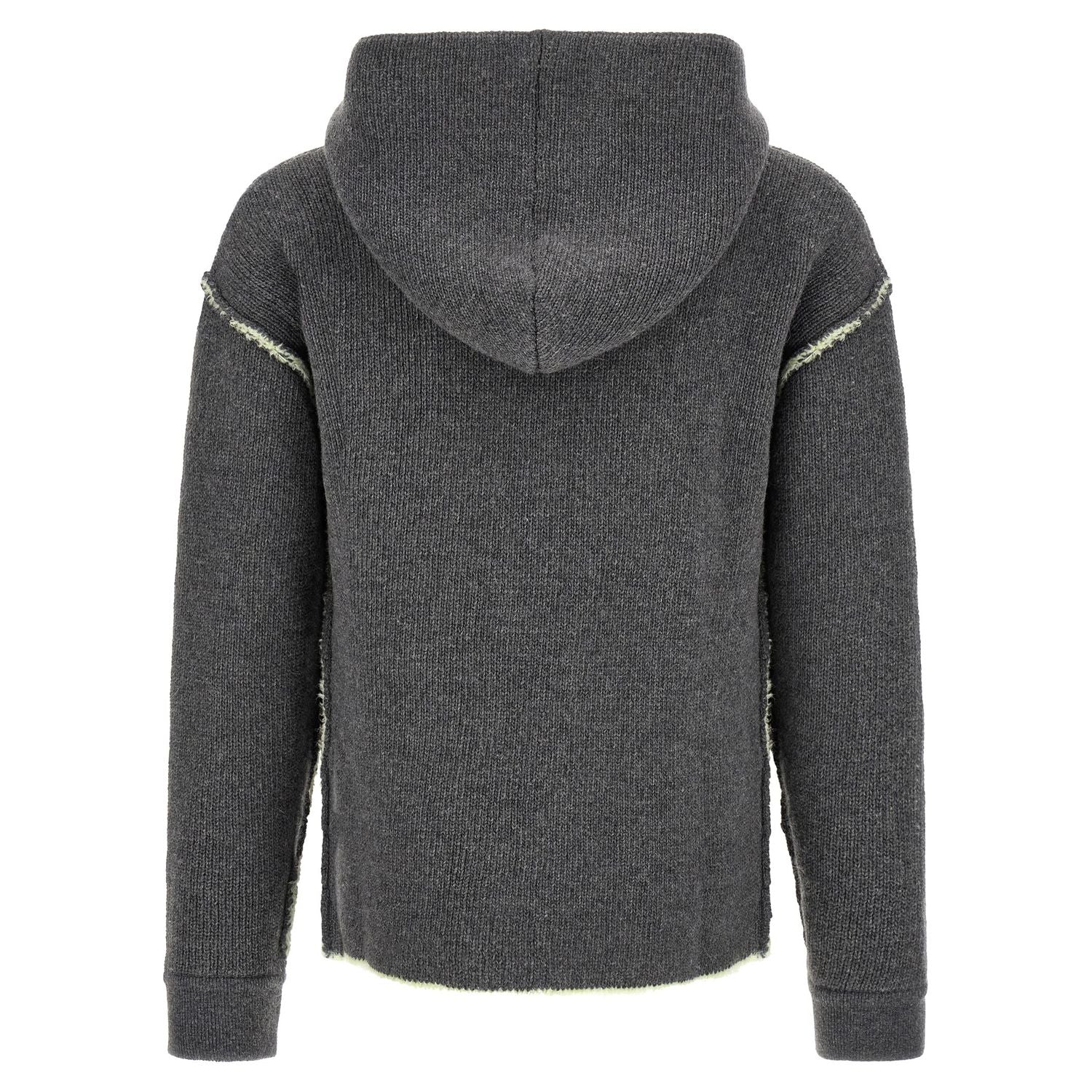 Diesel Gray Wool Sweatshirt
