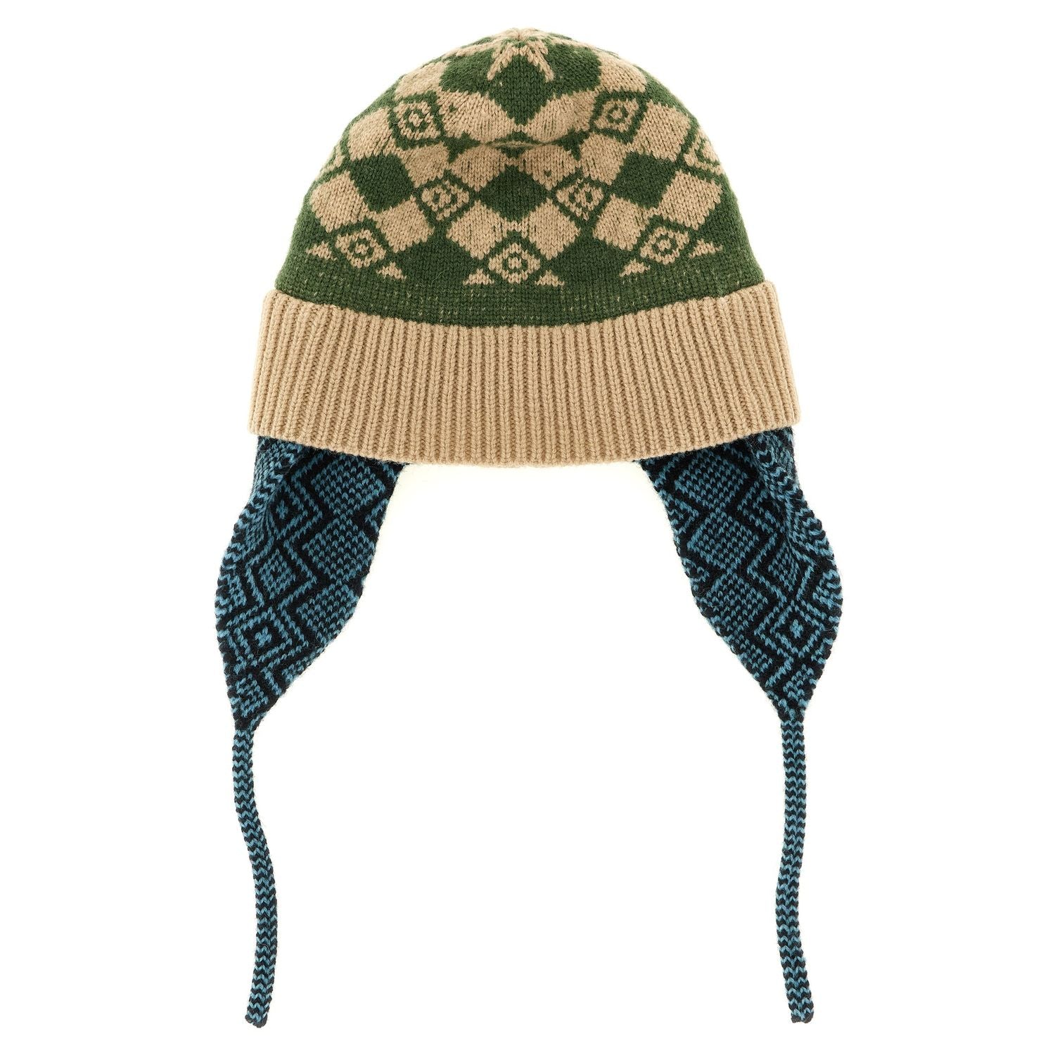 Dries Van Noten Multicolor Wool Ear Muffs