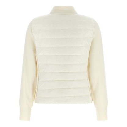 Moncler White Polyamide Cardigan