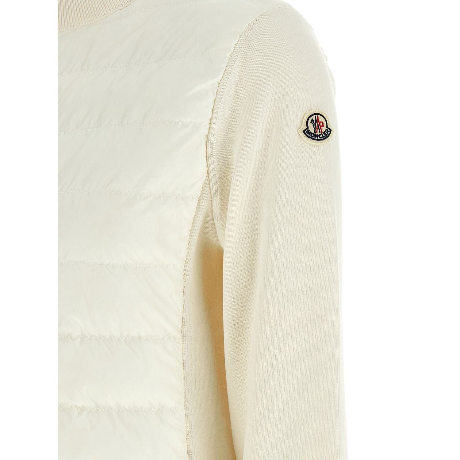 Moncler White Polyamide Cardigan