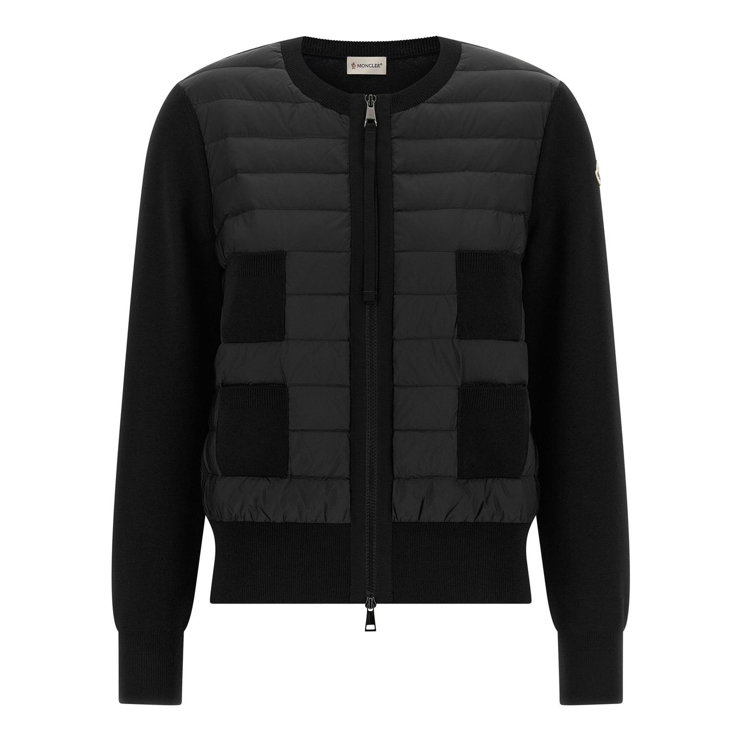 Moncler Black Polyamide Cardigan