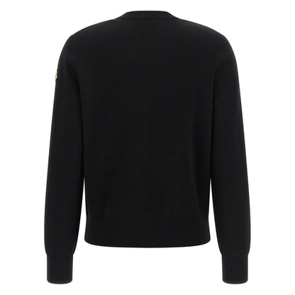 Moncler Black Polyamide Cardigan