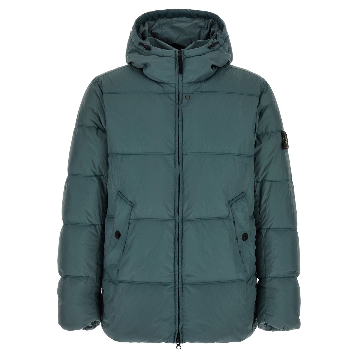 Stone Island Bicolor Polyamide Full-Length Jacket