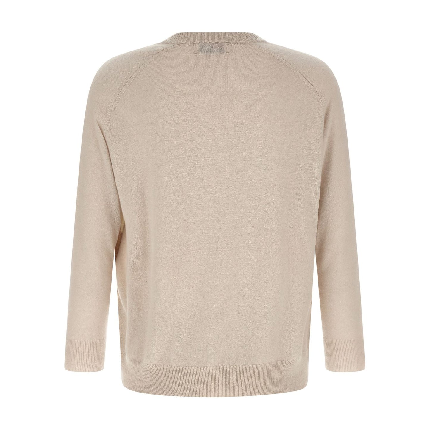 Ballantyne Beige Cashmere Cardigan