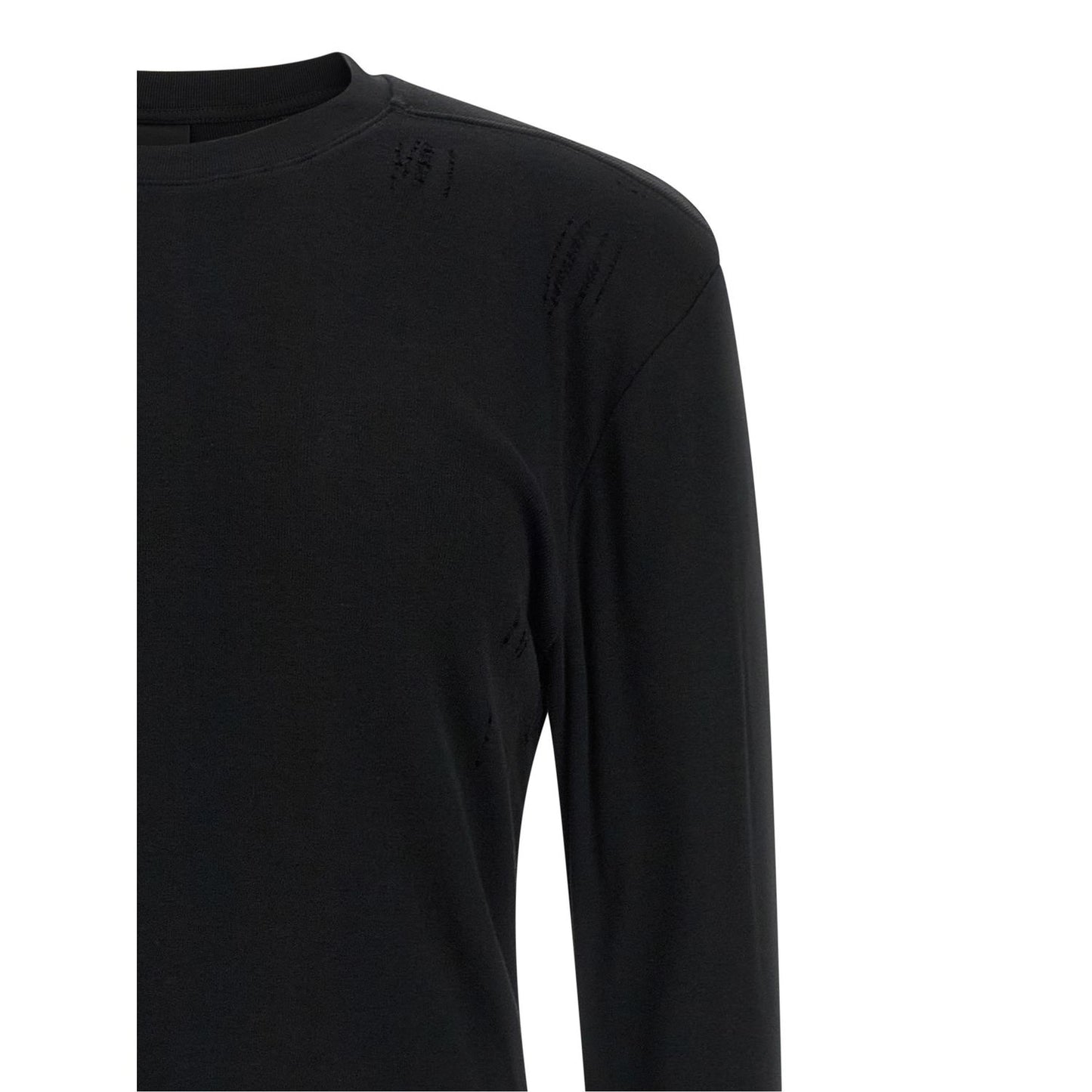 Thom Krom Black Cotton T-Shirt