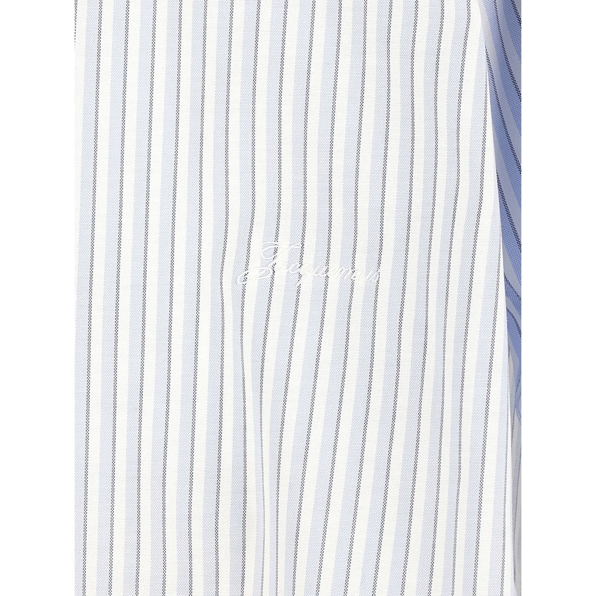Jacquemus Blue Cotton Blouse