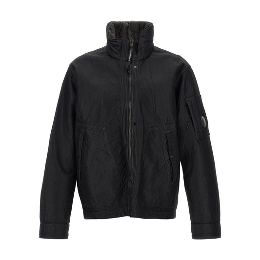 C.P. Company Black Polyamide Shell Jacket