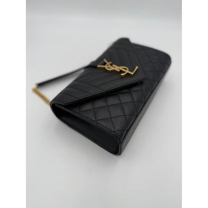 Saint Laurent Bicolor Leather Handbag