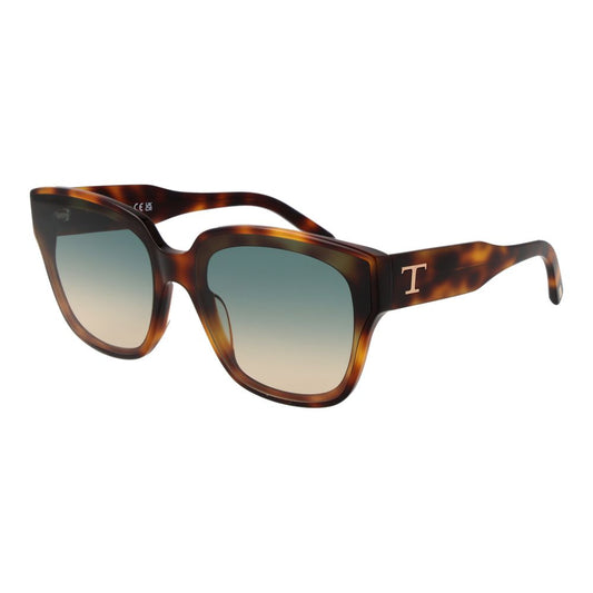 Tod's Brown Acetate Sunglasses