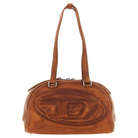 Diesel Brown Other Fibres Shoulder Bag
