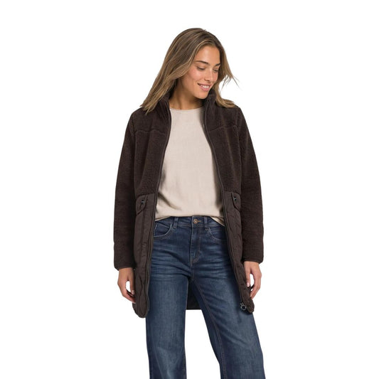 Street One Brown Polyester Coat