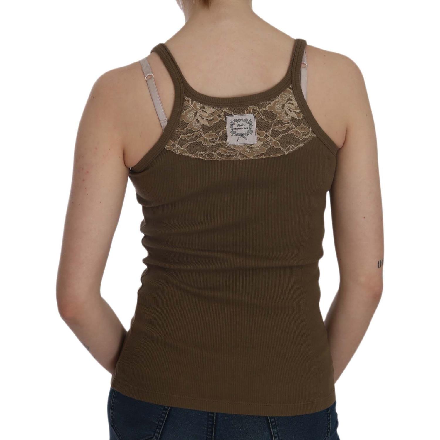 优雅无袖细肩带衬衫