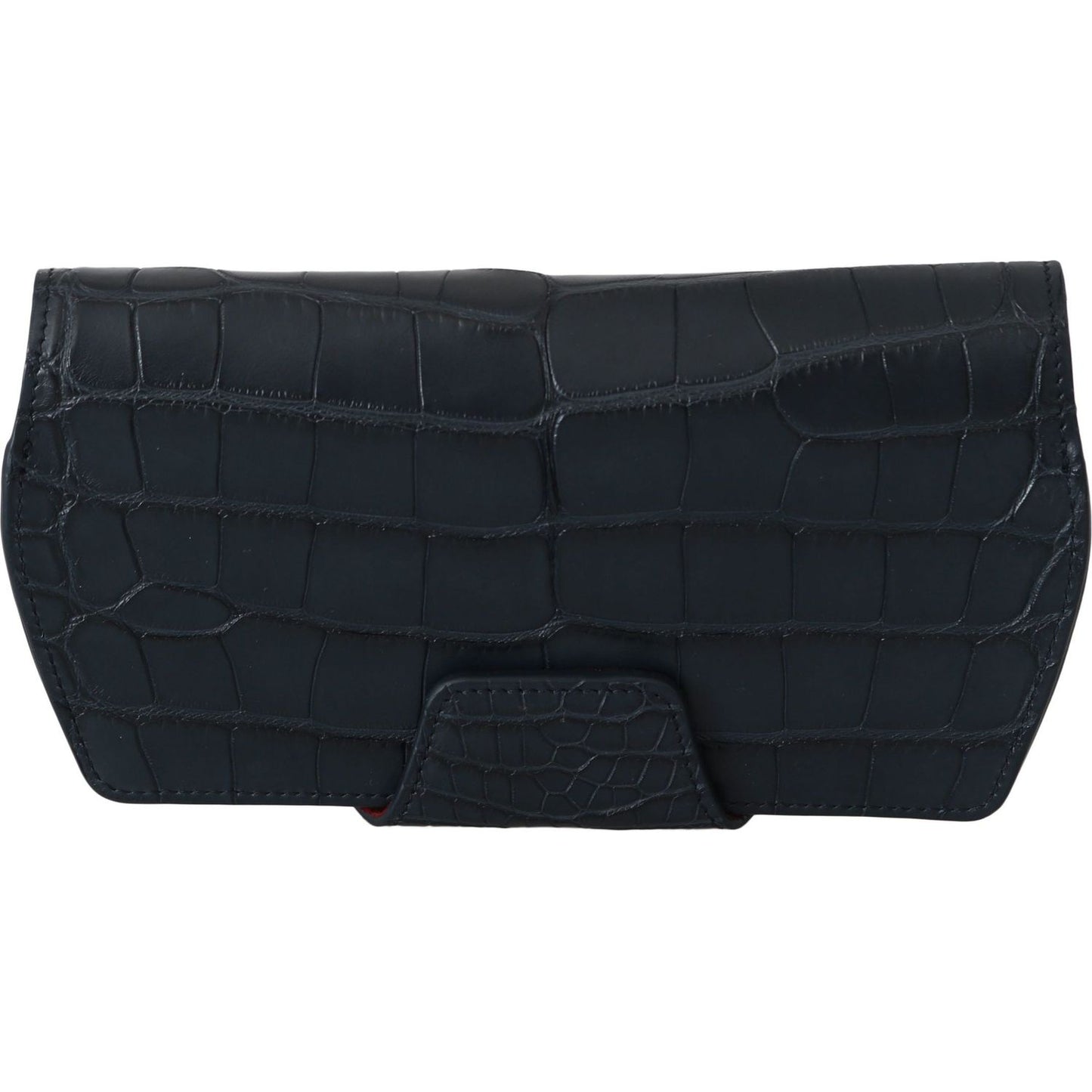 Dolce & Gabbana Blue Crocodile Eyewear Sunglasses Case Cover Pouch Dolce & Gabbana