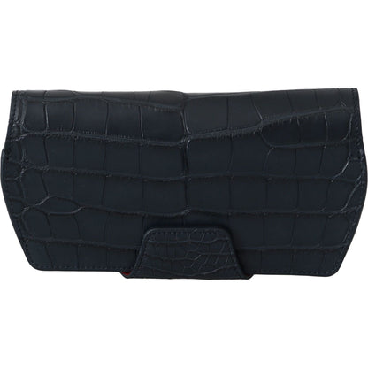 Dolce & Gabbana Blue Crocodile Eyewear Sunglasses Case Cover Pouch Dolce & Gabbana