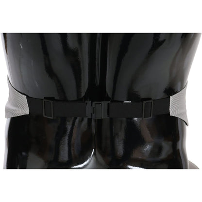 Dolce & Gabbana Gray Men Waist Belt 100% Silk Cummerbund