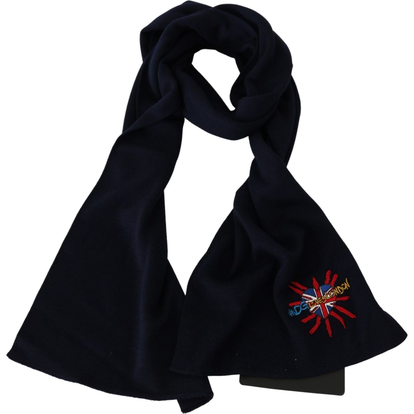 Dolce & Gabbana Blue #DGLovesLondon Wrap Shawl Wool Scarf 1728,67345645728,Accessories,Blue,Dolce & Gabbana,Material: 100% Virgin Wool,Men,Men - Accessories,New with tags,Scarves - Accessories,Scarves - Men - Accessories,Scarves - Scarves - Accessories