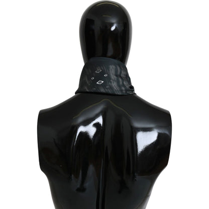 Costume National Blue Foulard Silk Women Scarf Costume National