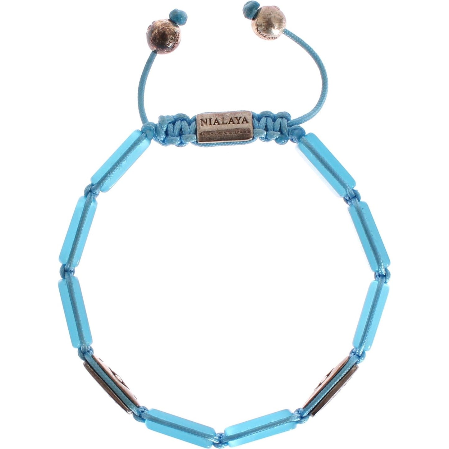 Nialaya CZ Opal 925 Silver Bracelet Nialaya