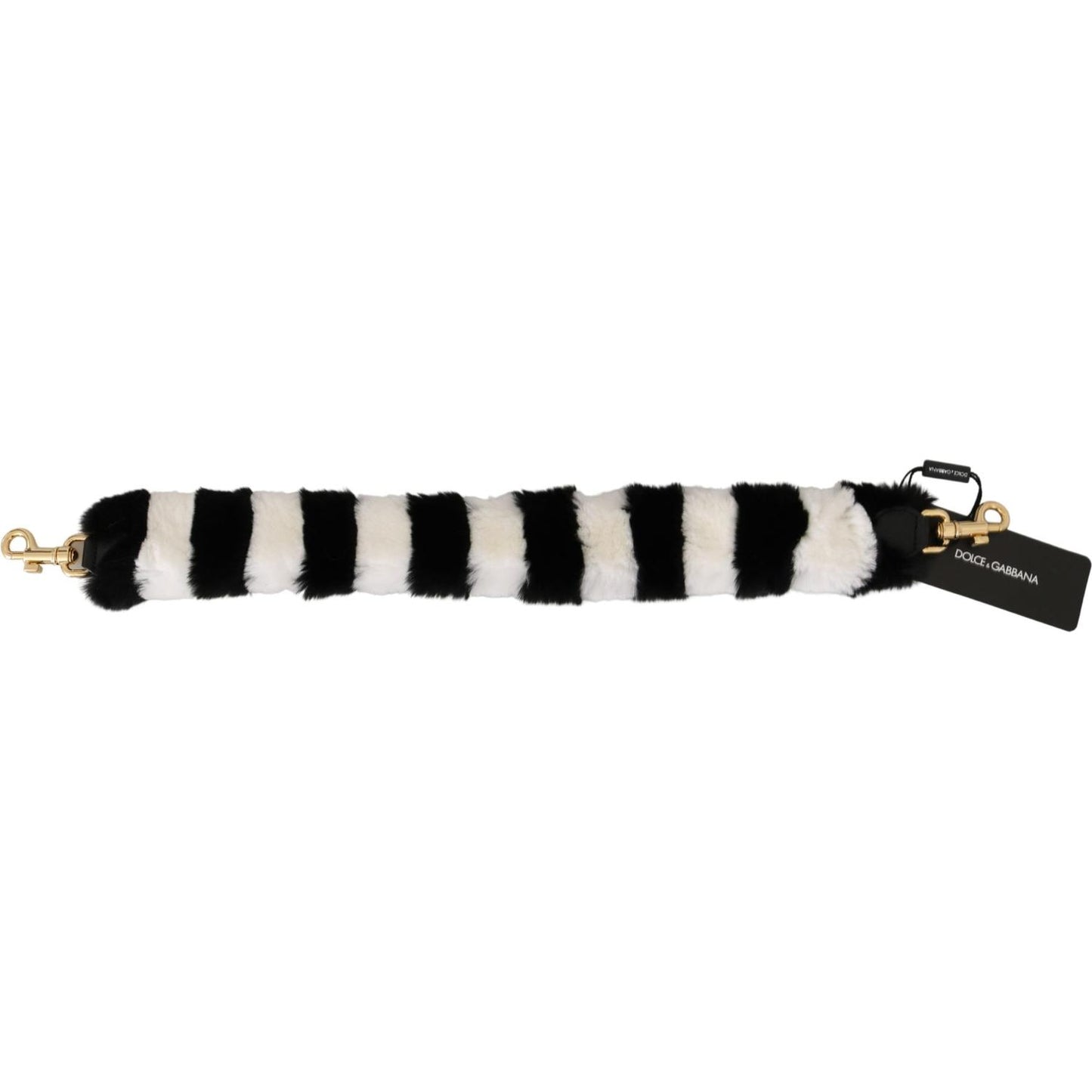 Dolce & Gabbana Elegant Fur Shoulder Strap Accessory Fur Scarves Dolce & Gabbana