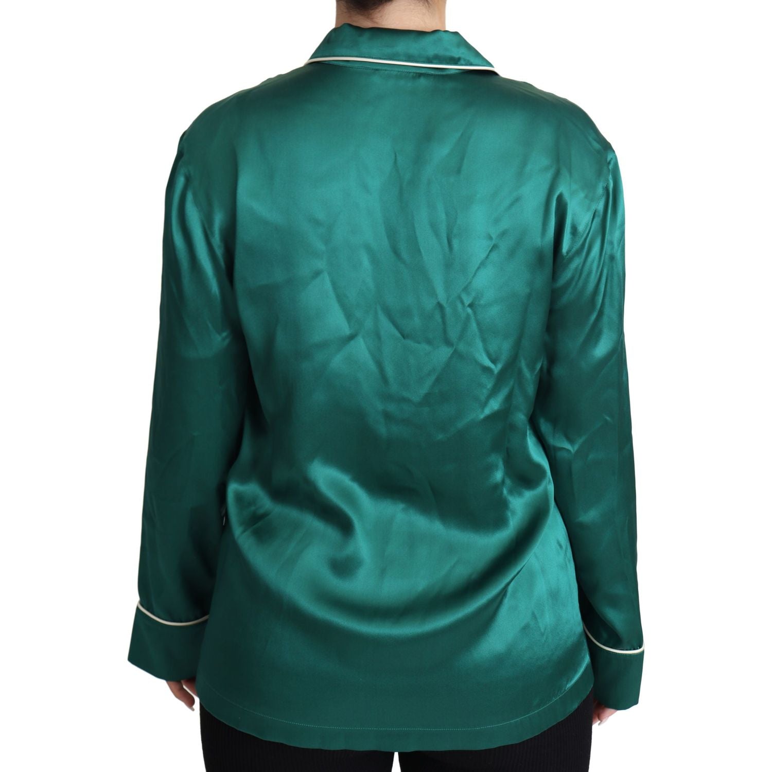 قميص نوم حرير أنيق من دولتشي آند غابانا