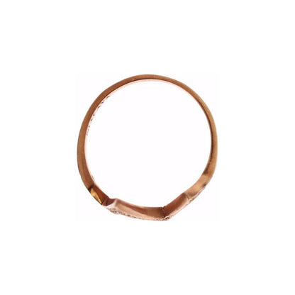 Nialaya Pink Gold 925 Silver Womens Clear Ring Nialaya