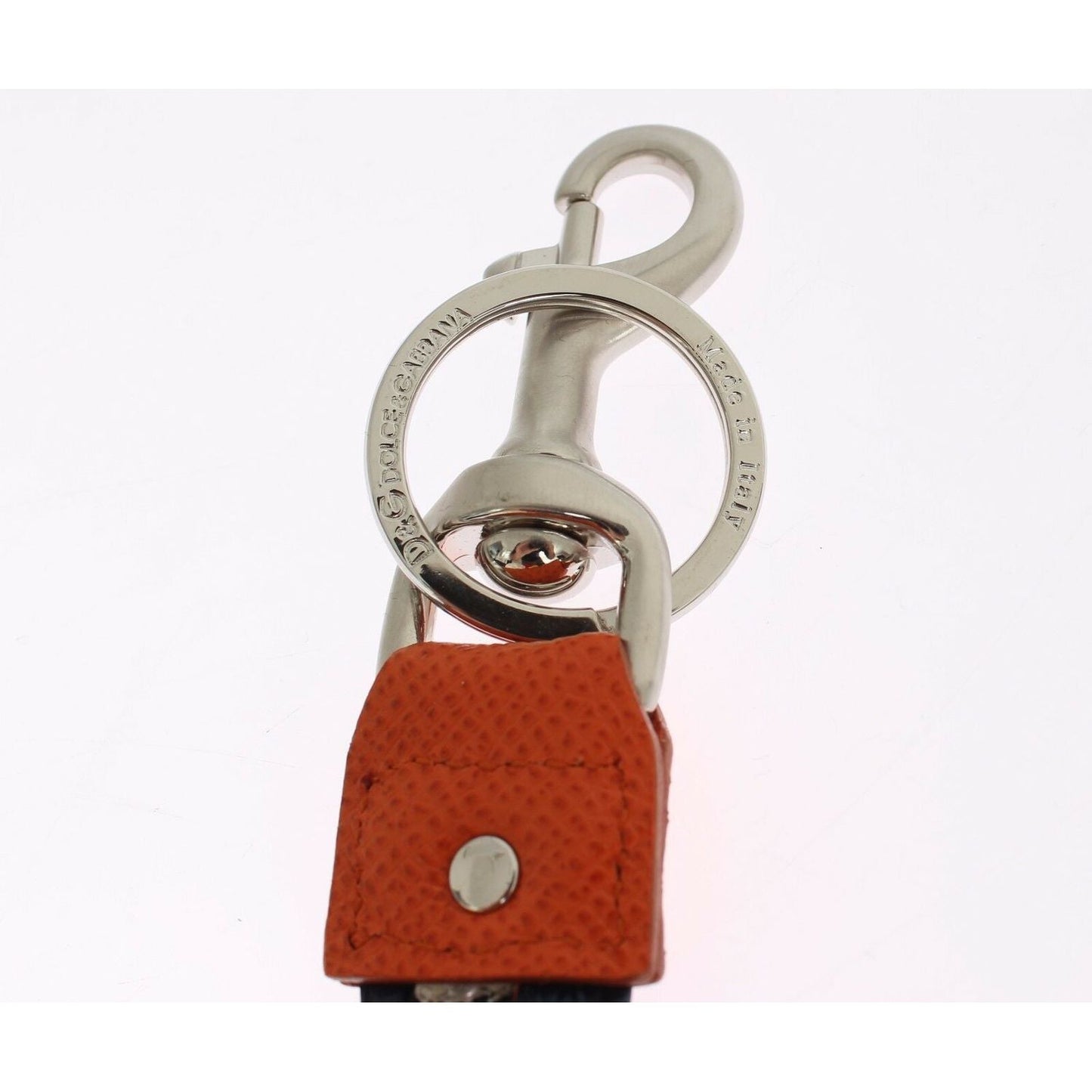 Dolce & Gabbana Multicolor Raffia Leather Clasp Finder Chain Keyring 1728,30% Leather,67345645728,Accessories,Dolce & Gabbana,Keychains - Other Accessories - Accessories,Keychains - Women - Accessories,Material: 70% Raffia,Multicolor,New with tags,Other A