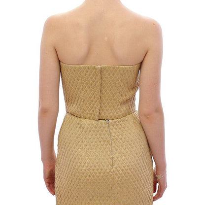 Andrea Incontri Beige Silk Cami Tank Top Andrea Incontri