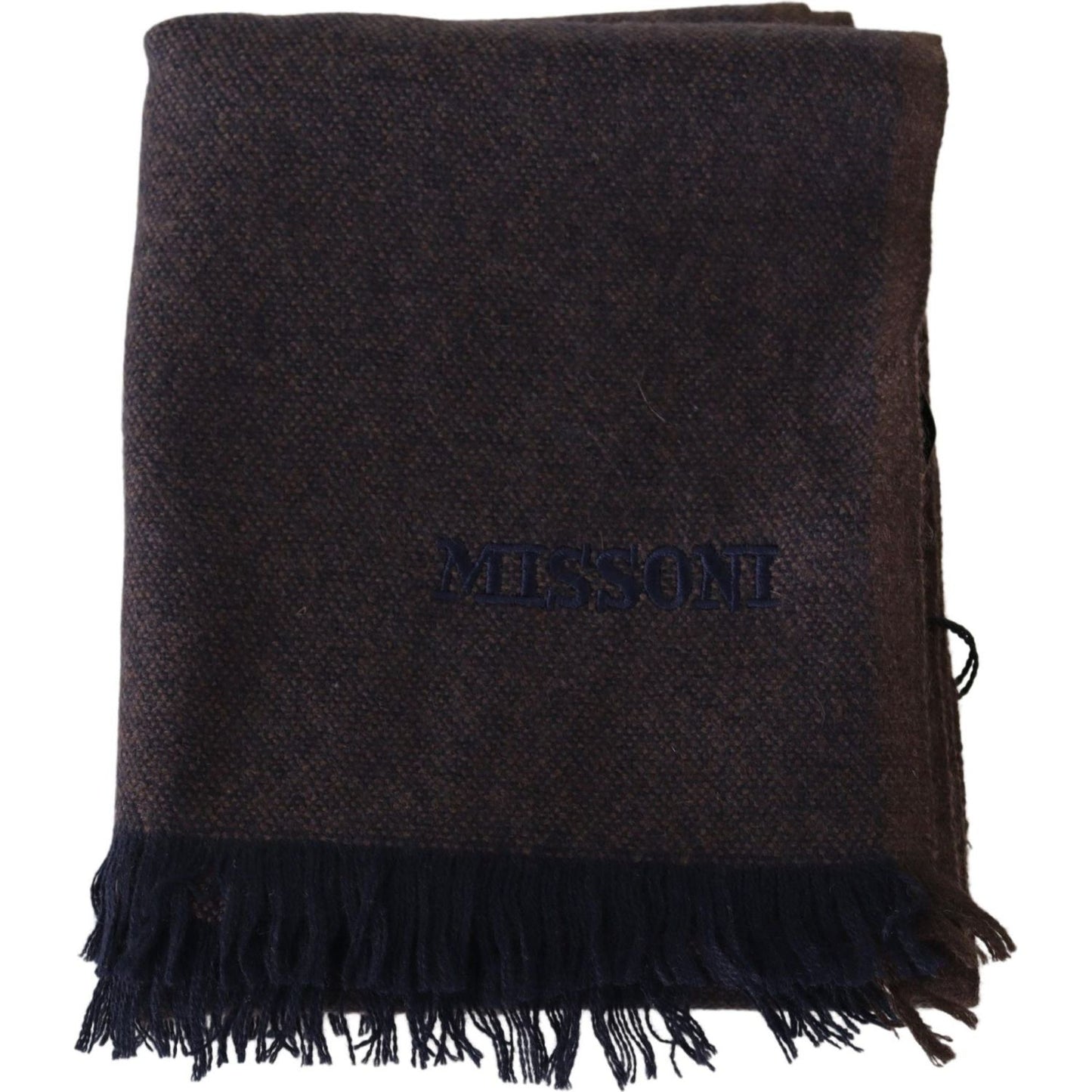 Missoni Elegant Cashmere Unisex Fringed Scarf Missoni