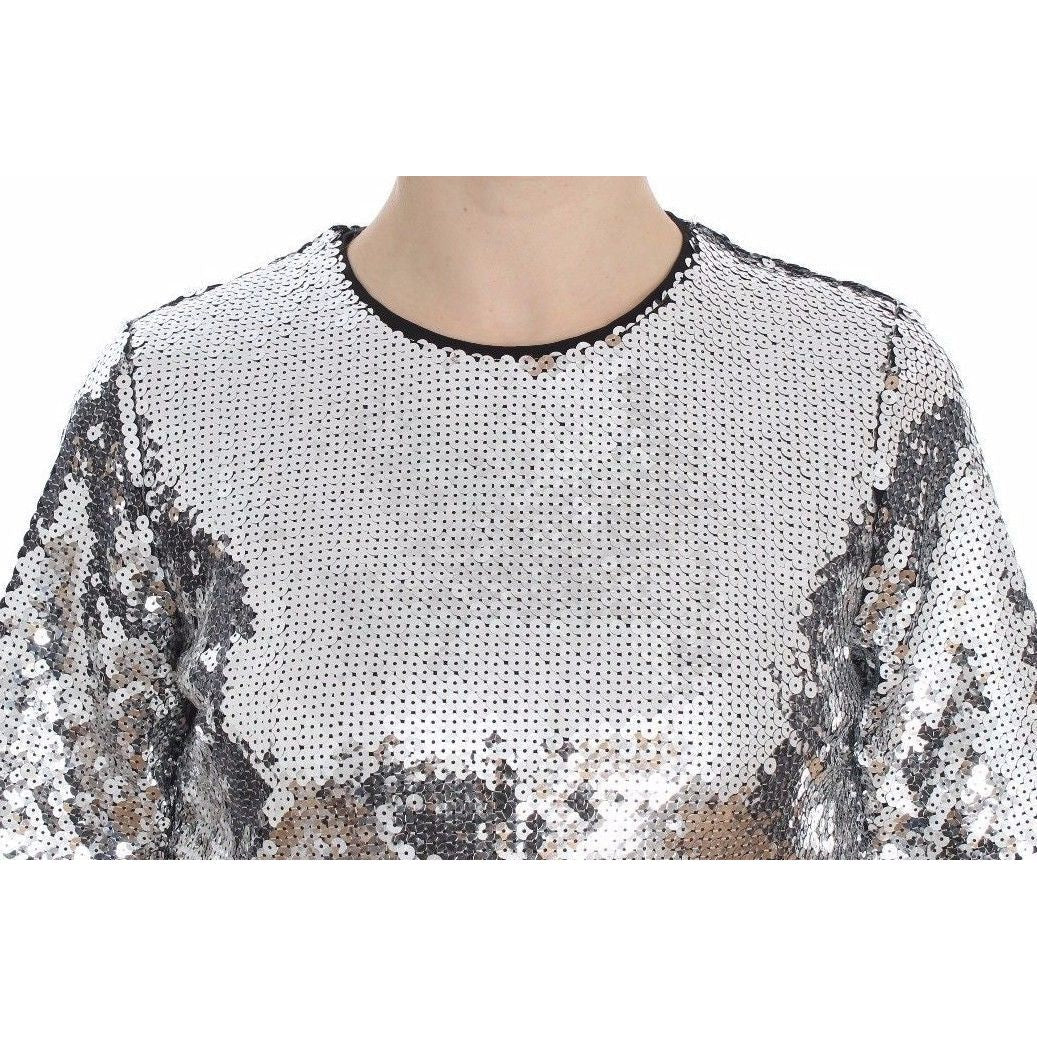 Dolce & Gabbana Sequined Elegance Blouse Dolce & Gabbana