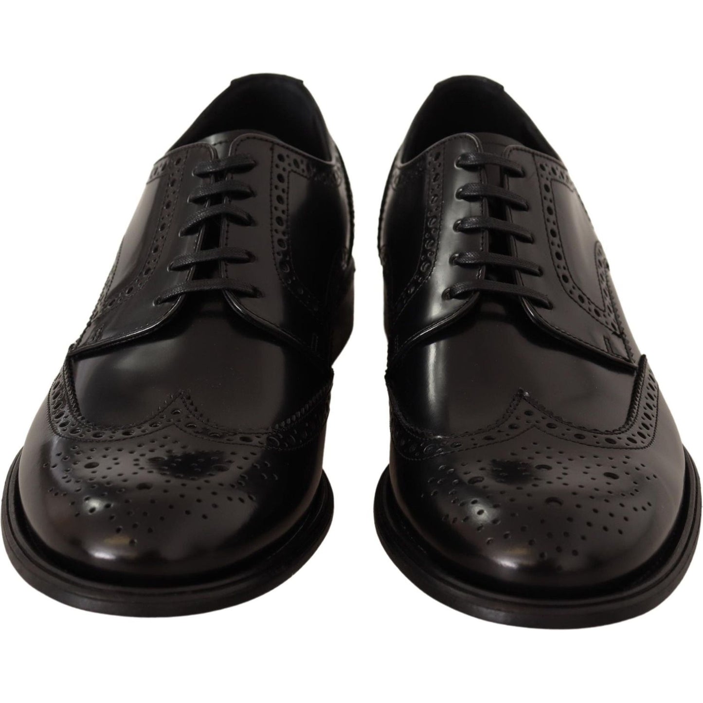 Dolce & Gabbana Elegant Wingtip Derby Oxford Shoes Dolce & Gabbana