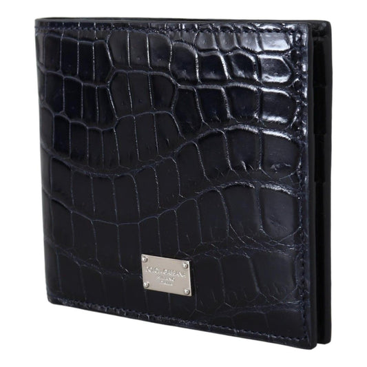 Dolce & Gabbana Elegant Exotic Leather Bifold Wallet Dolce & Gabbana