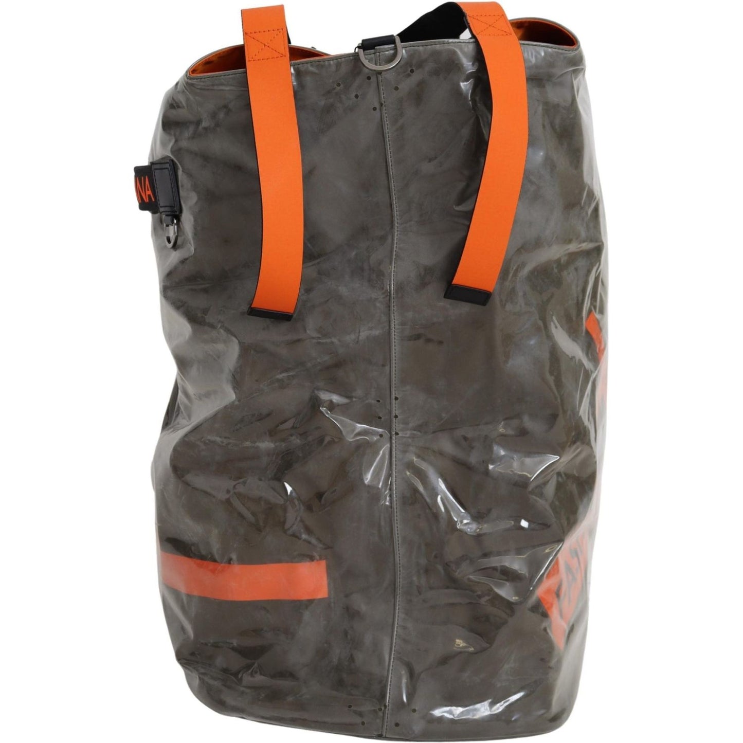 Dolce & Gabbana Cotton Men Large Fabric Green Shopping Tote Bag Dolce & Gabbana