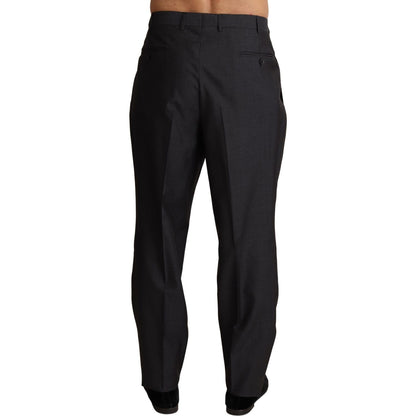 Dolce & Gabbana Gray Wool Blend Formal Trousers Pants 1728,67345645728,Clothing,Dolce & Gabbana,Dress Pants - Pants - Clothing,Gray,IT54 | XL,Jeans & Pants - Men - Clothing,Material: 85% Wool 15% Silk,Men,Men - Clothing,New with tags,Pants - Clothing