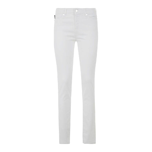 Love Moschino White Cotton Women Jeans Love Moschino