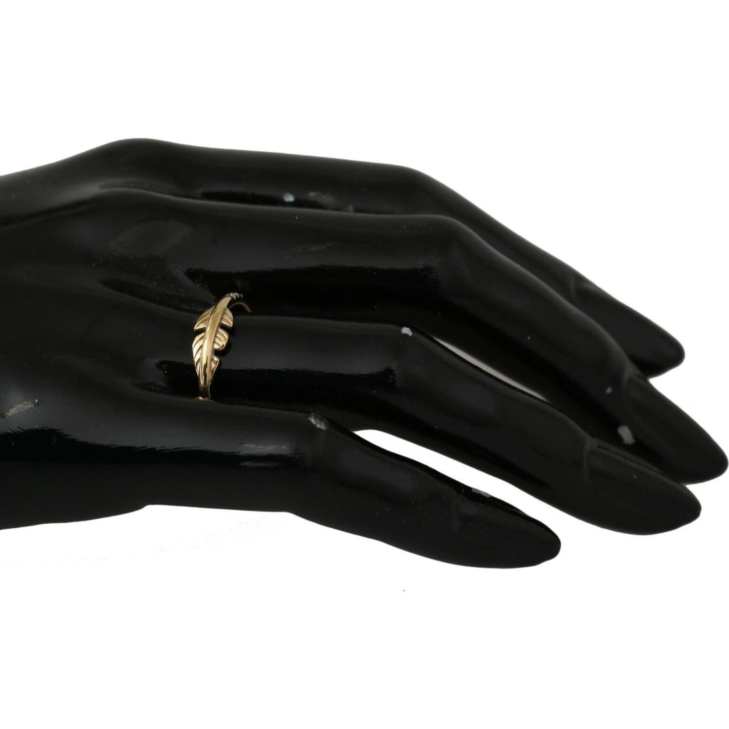 Nialaya Gold Feather Clear CZ 925 Silver Women Nialaya